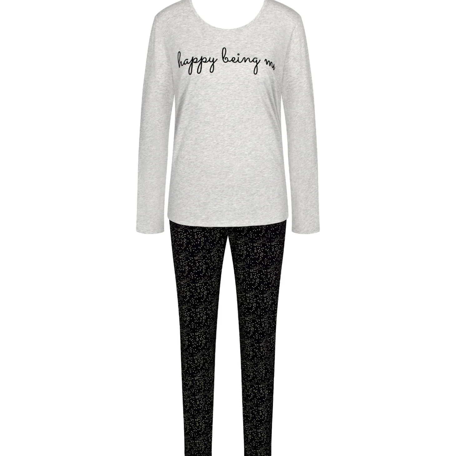 Pyjama Manches Longues En Coton