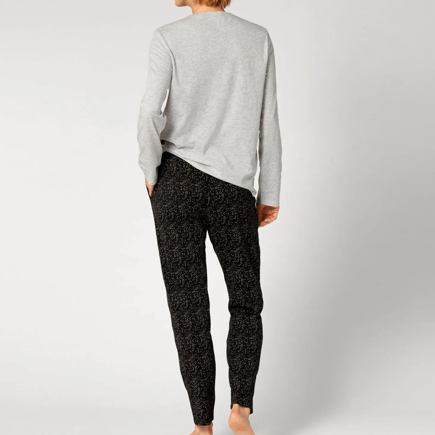 Pyjama Manches Longues En Coton