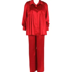 Pyjama Matelasse En Soie