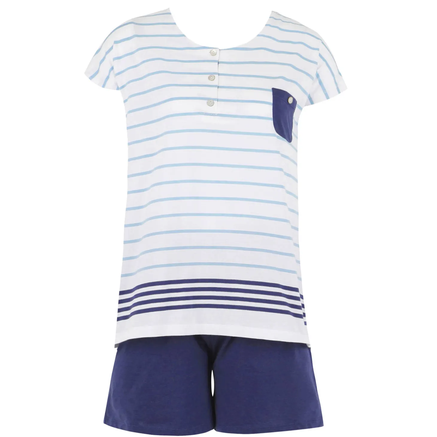 Pyjama Short En Coton