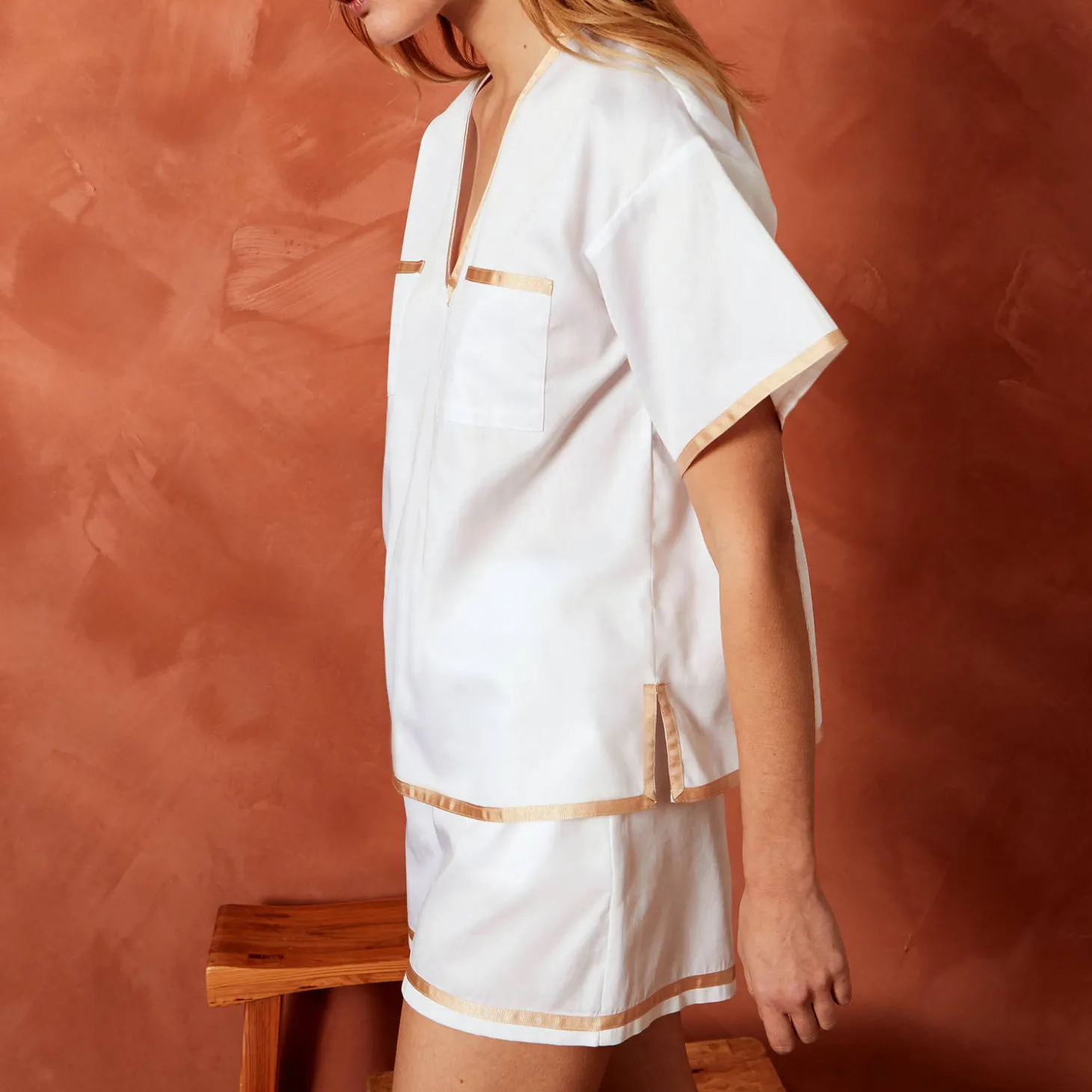 Pyjama Short En Coton