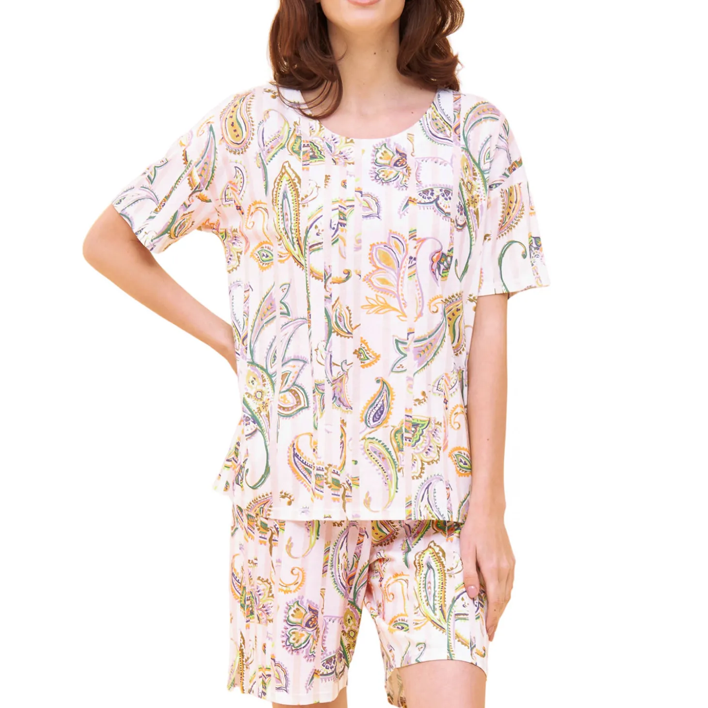 Pyjama Short En Coton