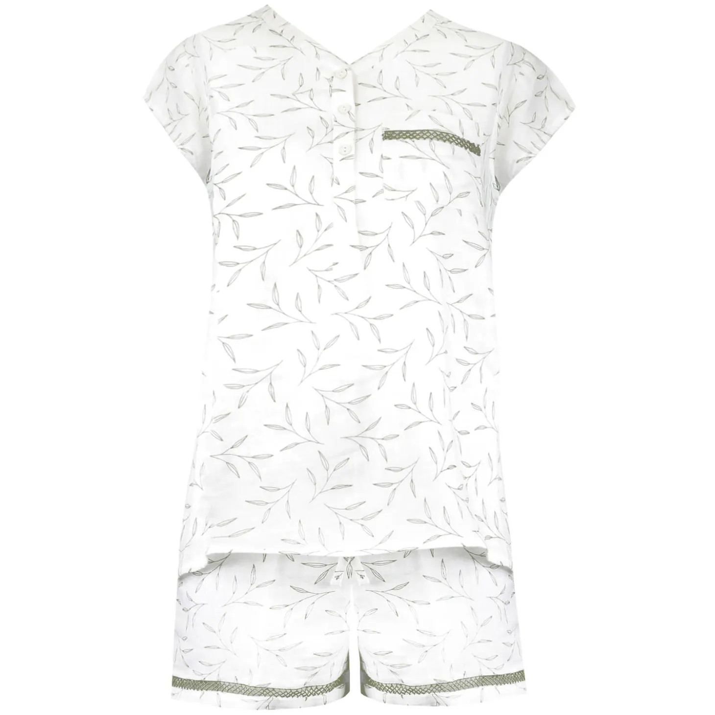 Pyjama Short En Coton