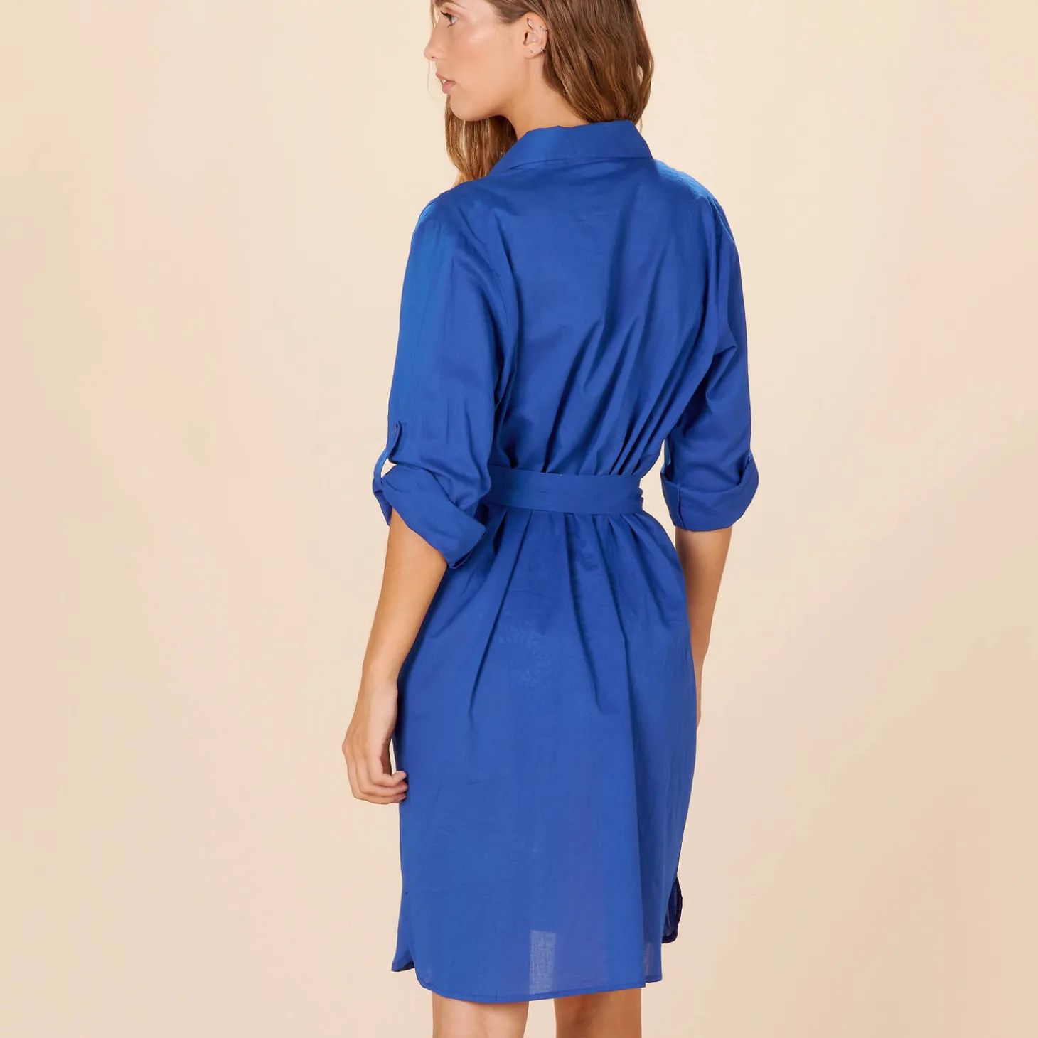 Robe Chemise Cassandre En Coton