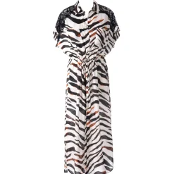 Robe Chemise Longue De Plage
