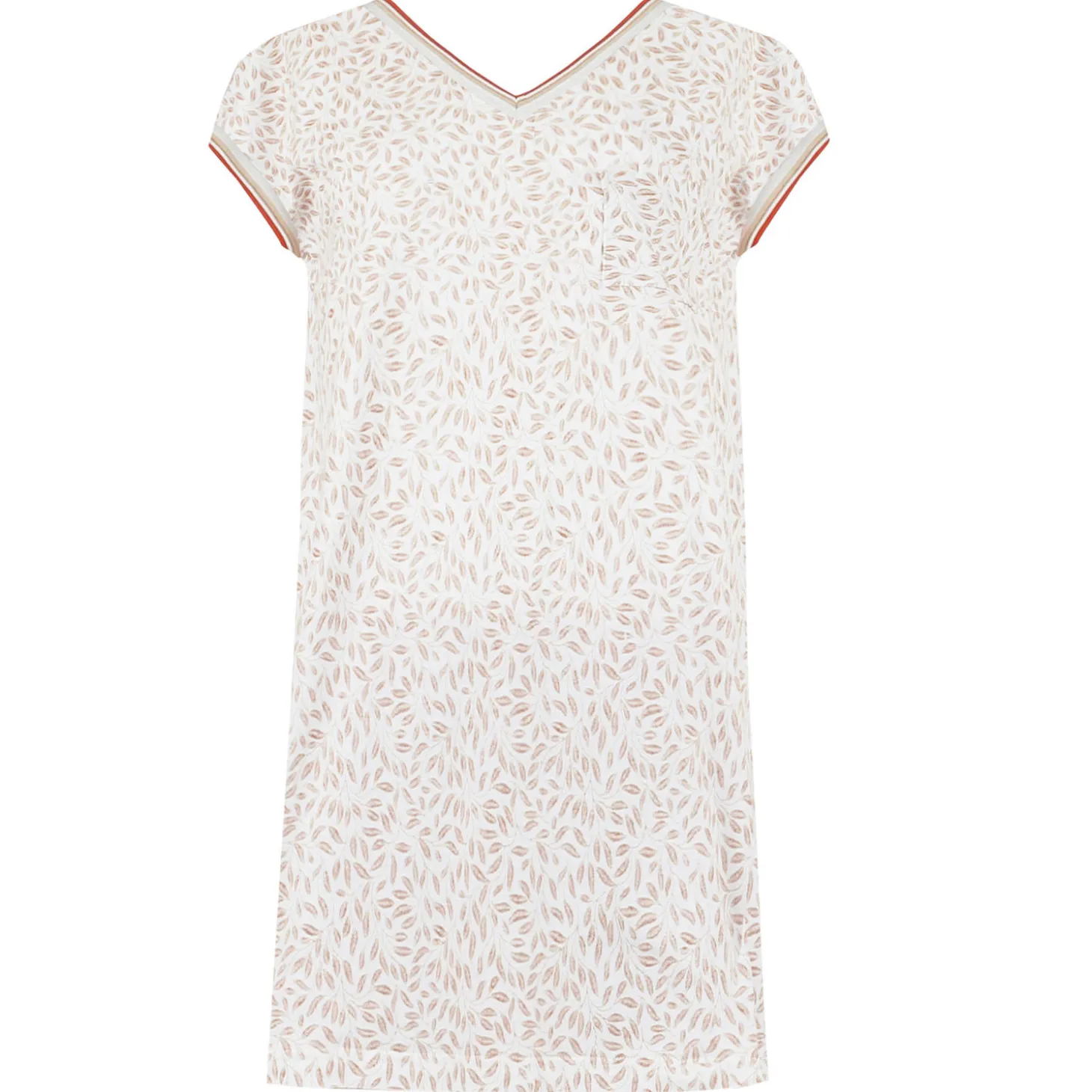 Robe Courte En Coton
