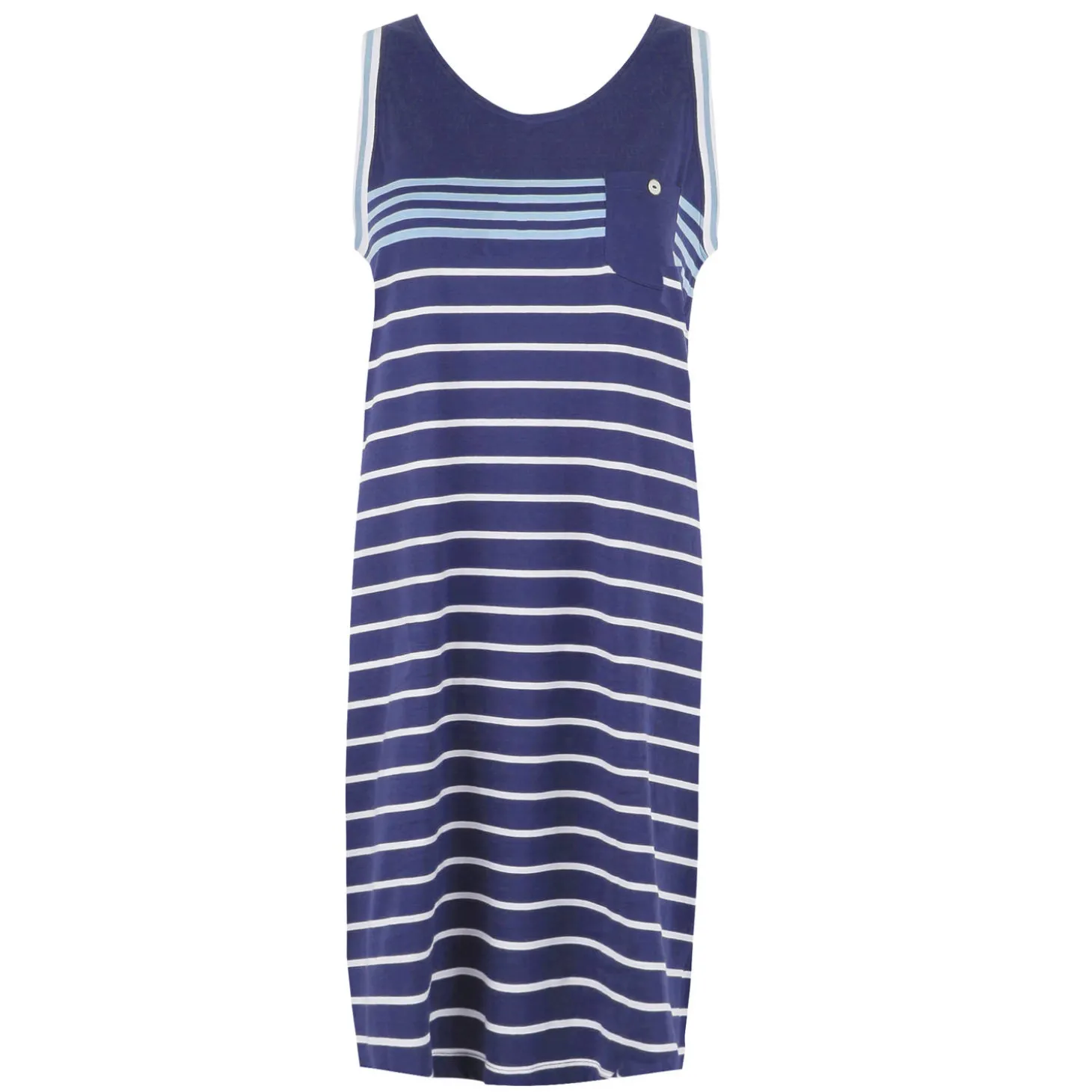 Robe Courte En Coton