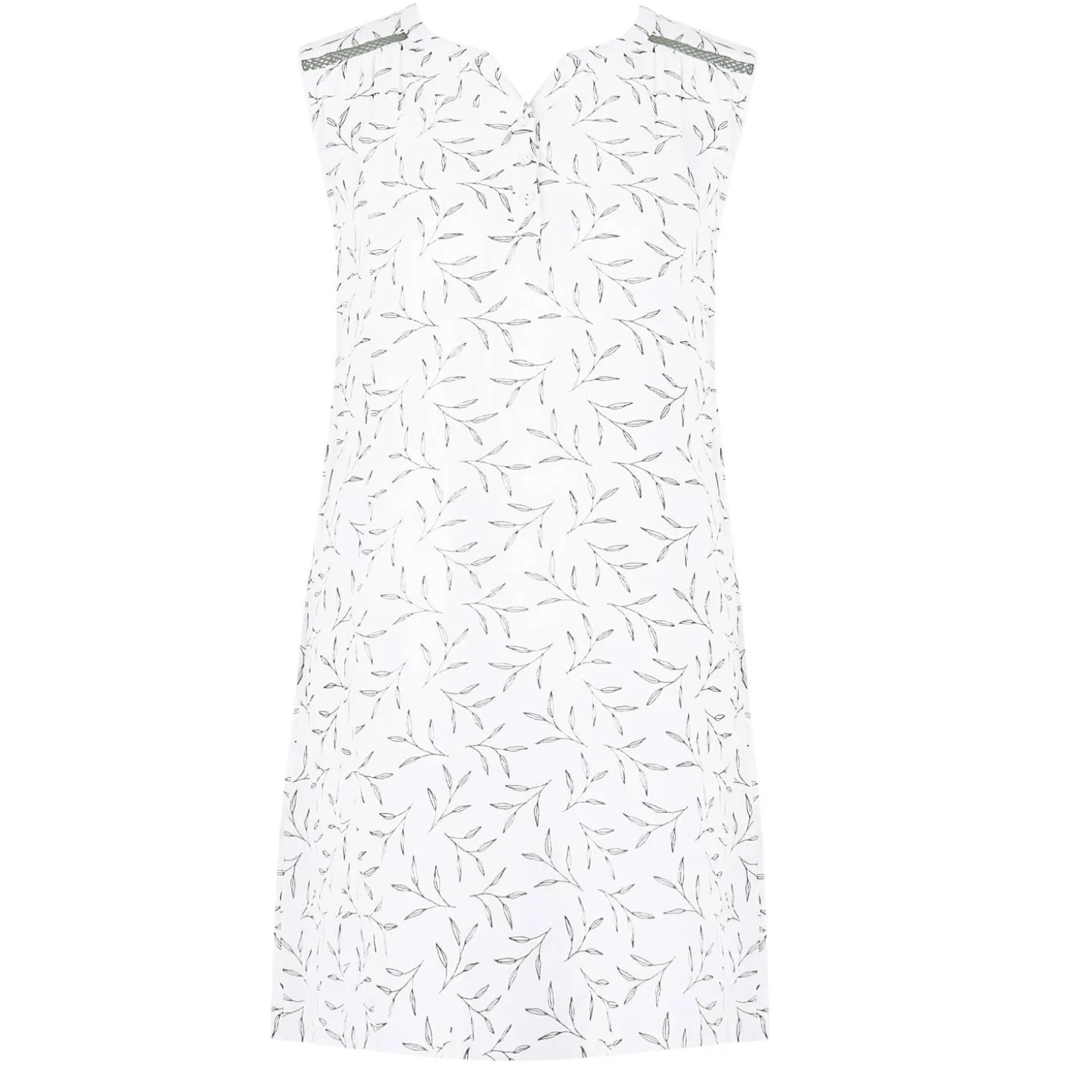 Robe Courte En Coton