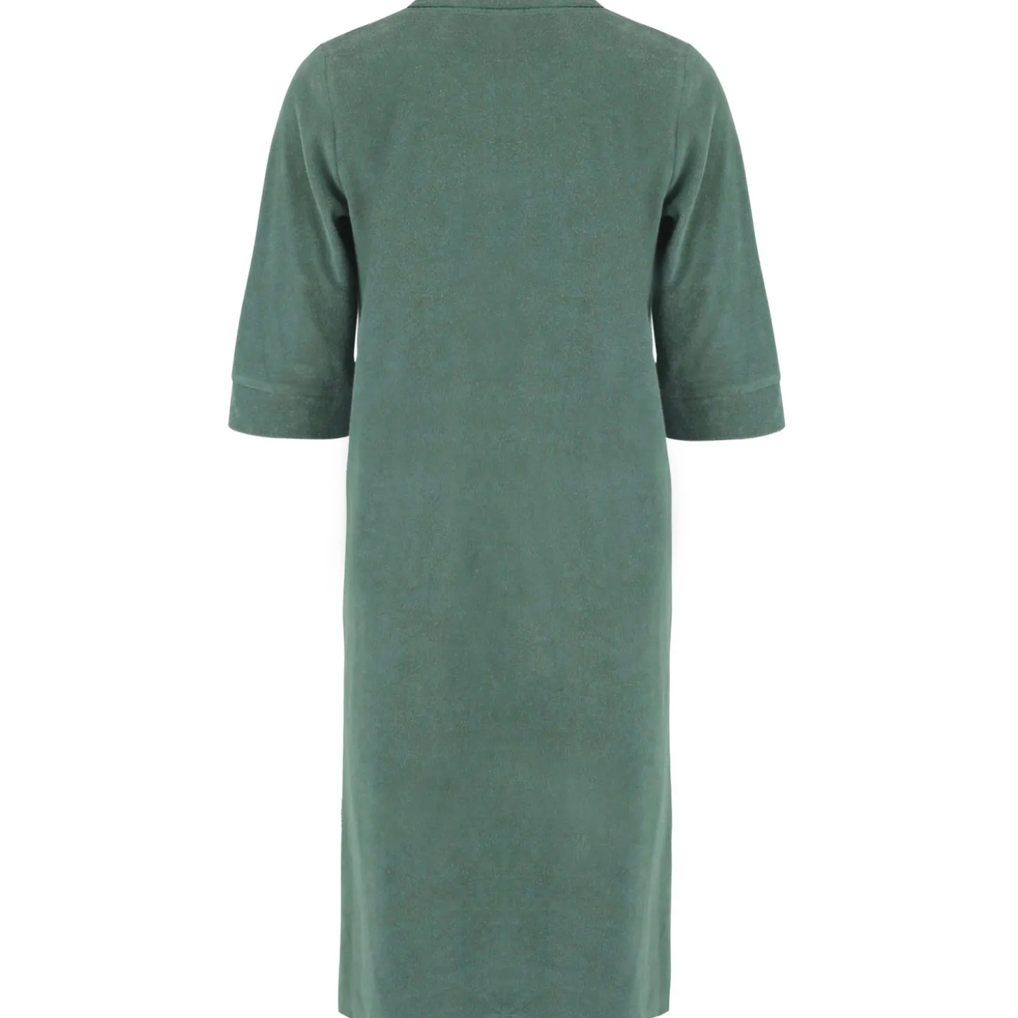 Robe De Chambre Boutonnee En Coton