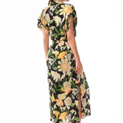 Robe De Plage Boutonnee