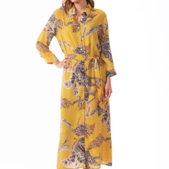 Robe De Plage Boutonnee