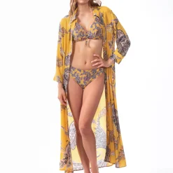 Robe De Plage Boutonnee