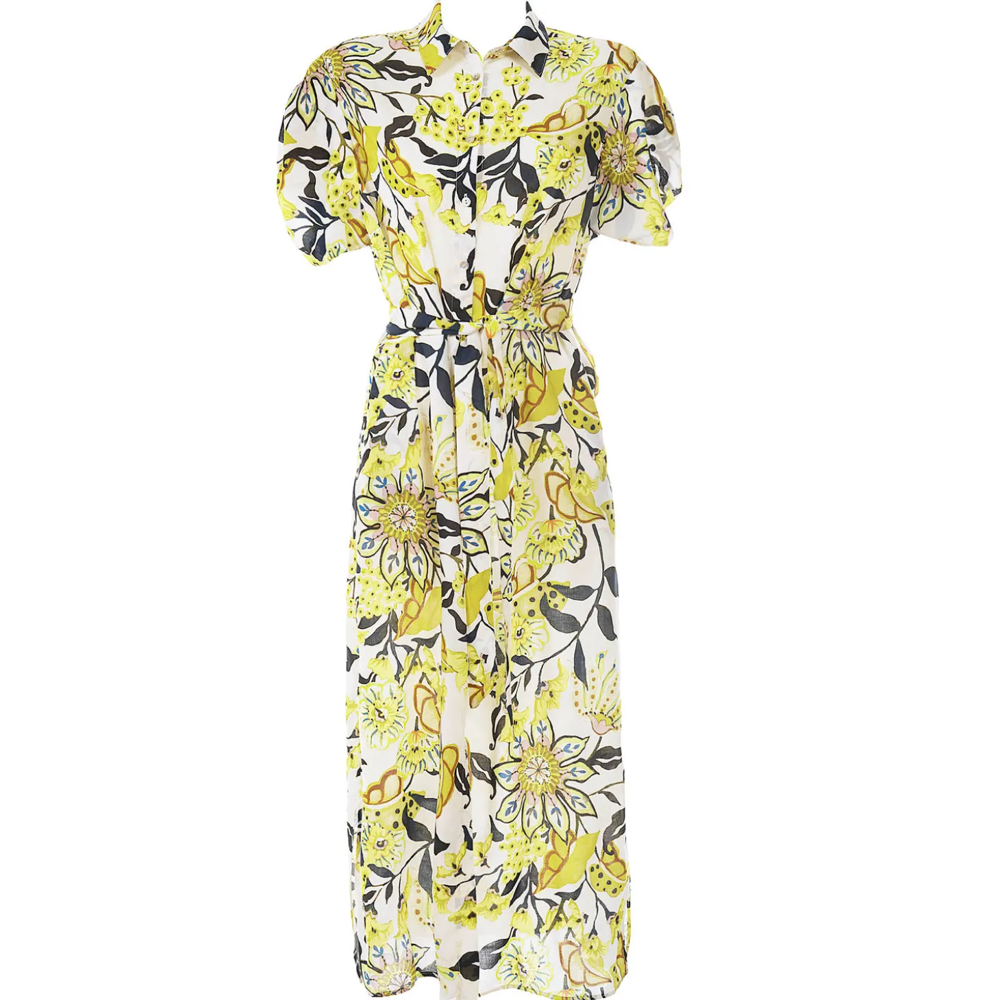 Robe De Plage Boutonnee