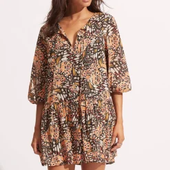 Robe De Plage En Coton