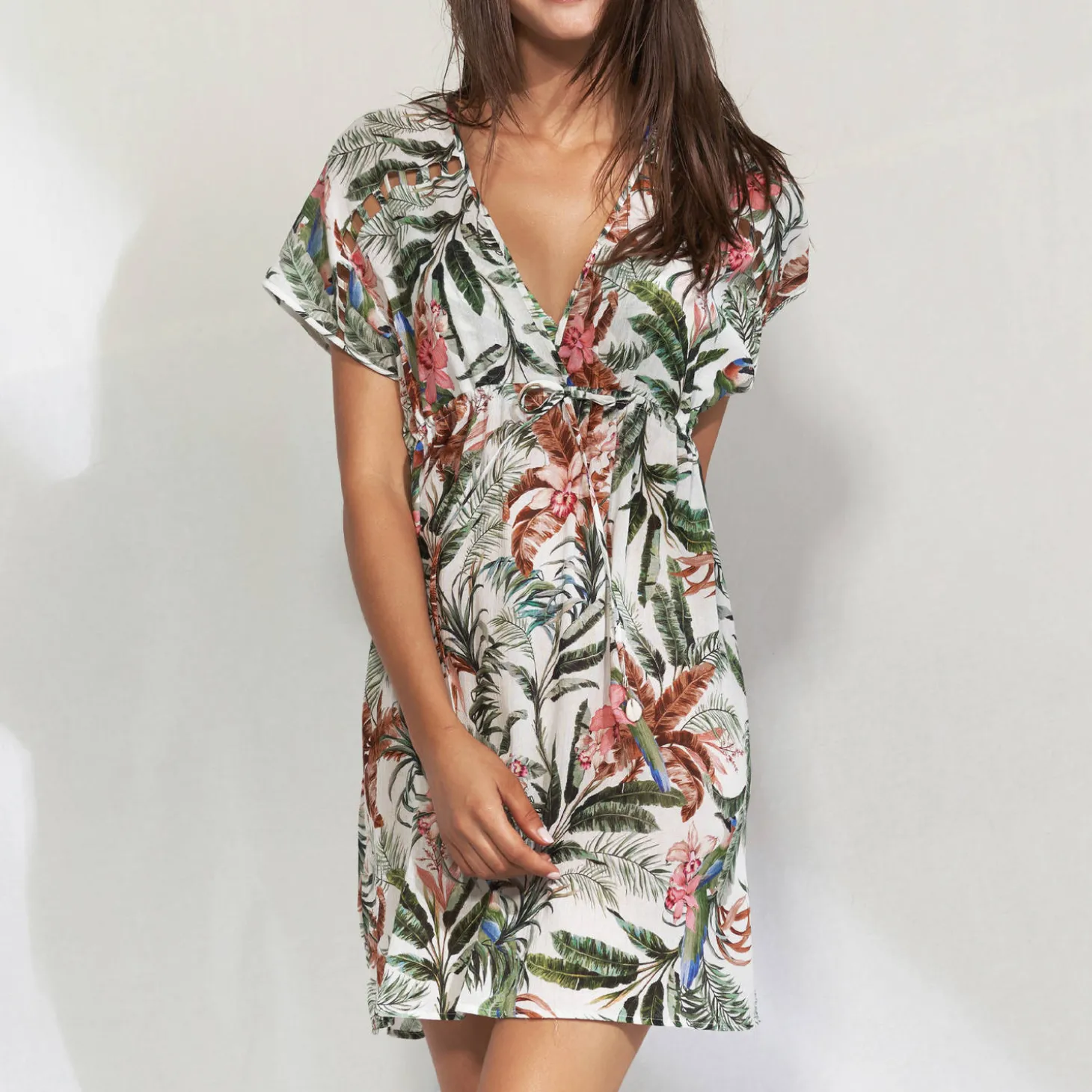 Robe De Plage En Coton