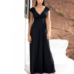 Robe De Plage Longue Decollete V Zaelie