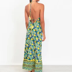 Robe De Plage Longue En Coton