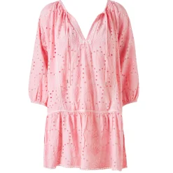 Robe De Plage Manches 3/4 Ashley En Coton