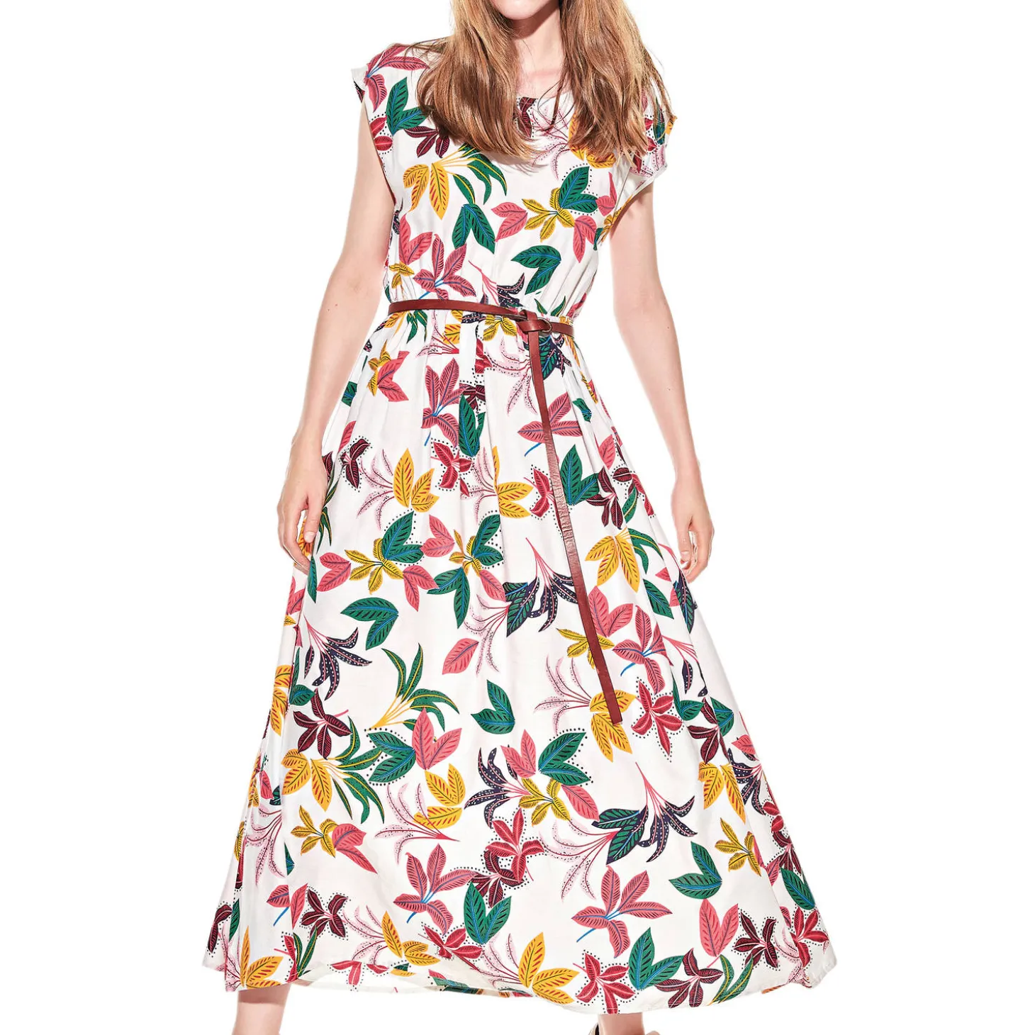 Robe De Plage Manches Courtes