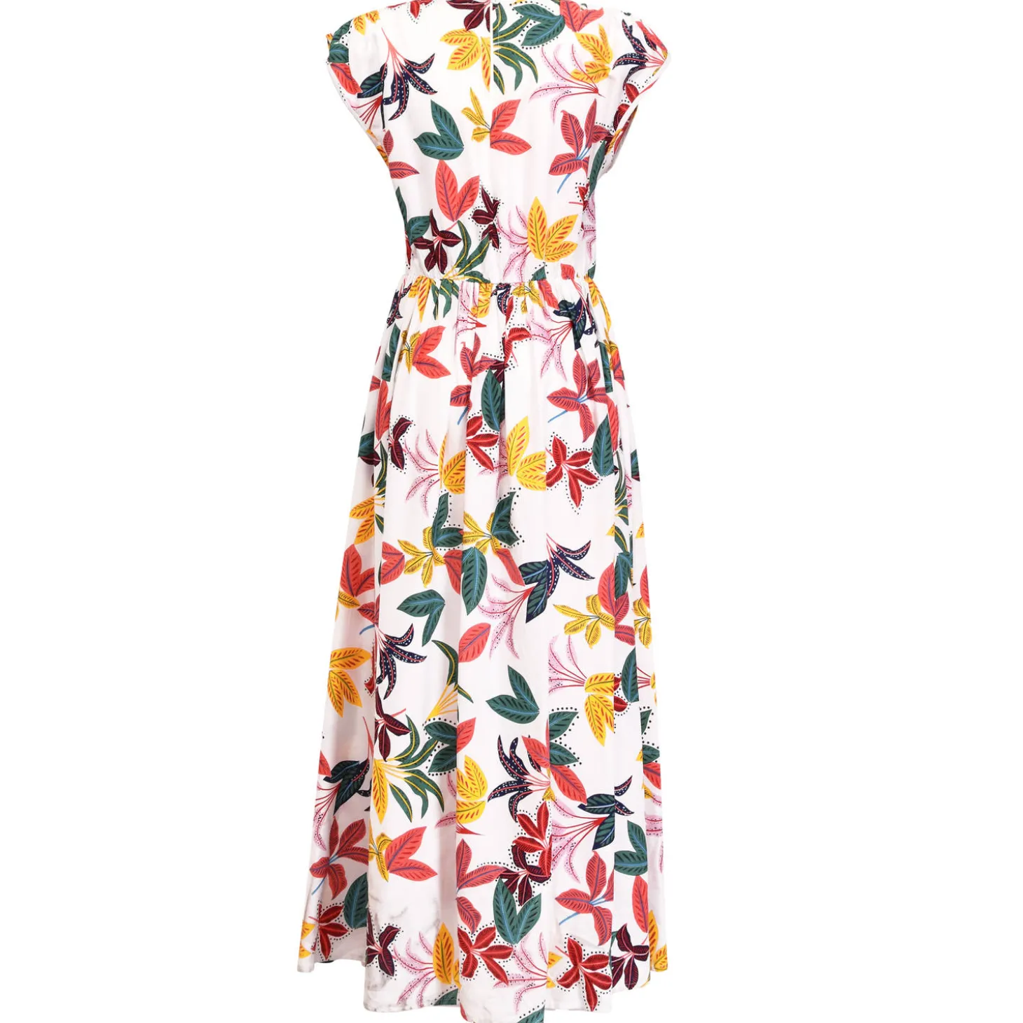 Robe De Plage Manches Courtes