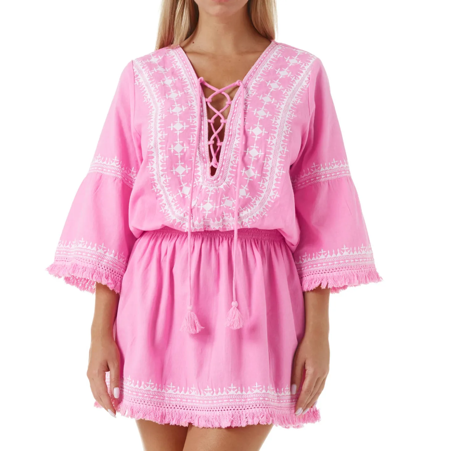 Robe De Plage Martina En Coton