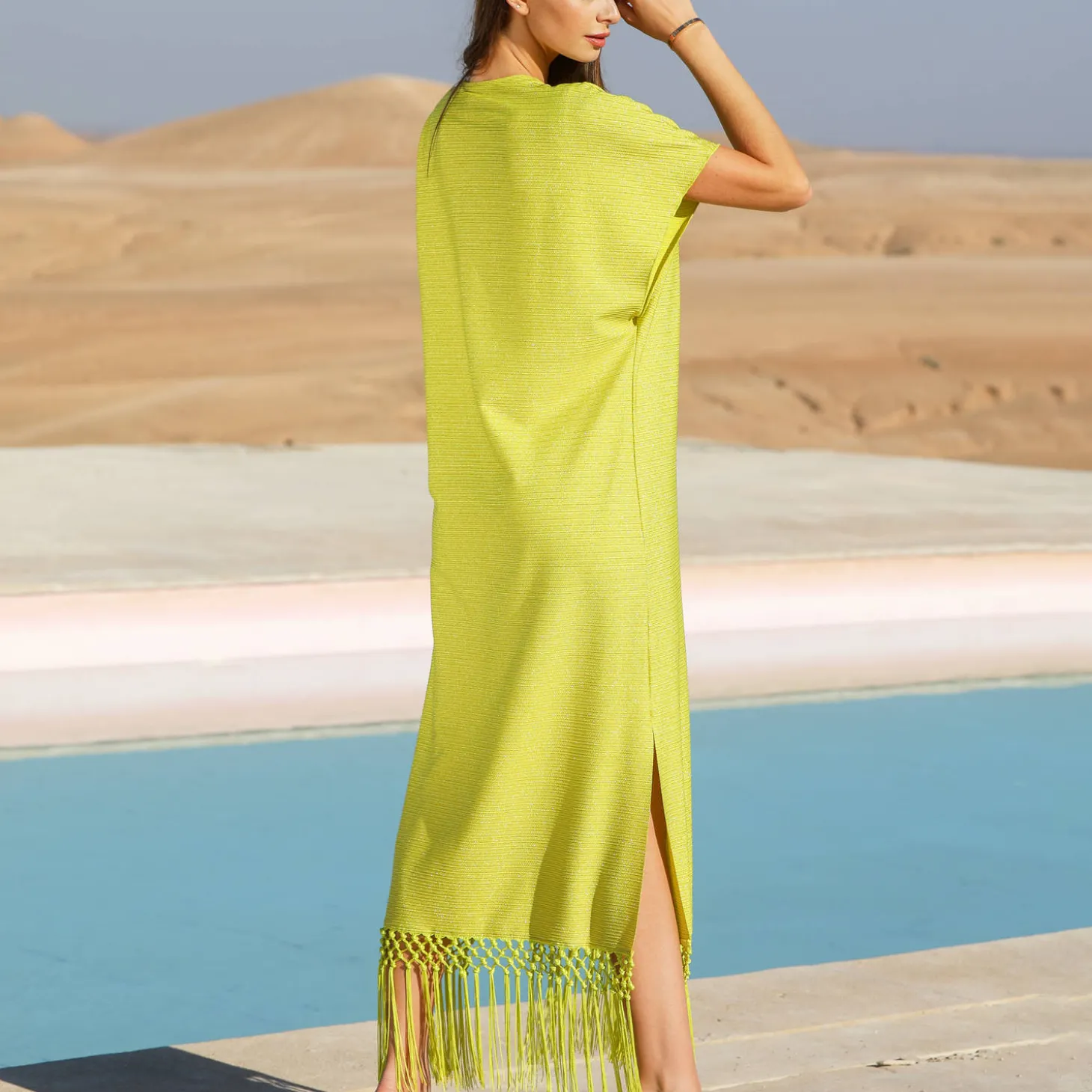 Robe De Plage Resille