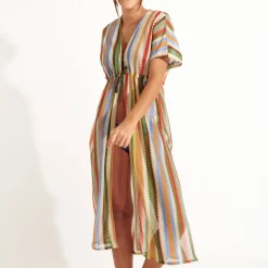 Robe Longue De Plage Lizae Golfito