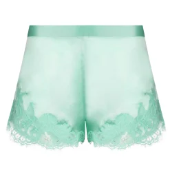 Short En Soie Et Dentelle