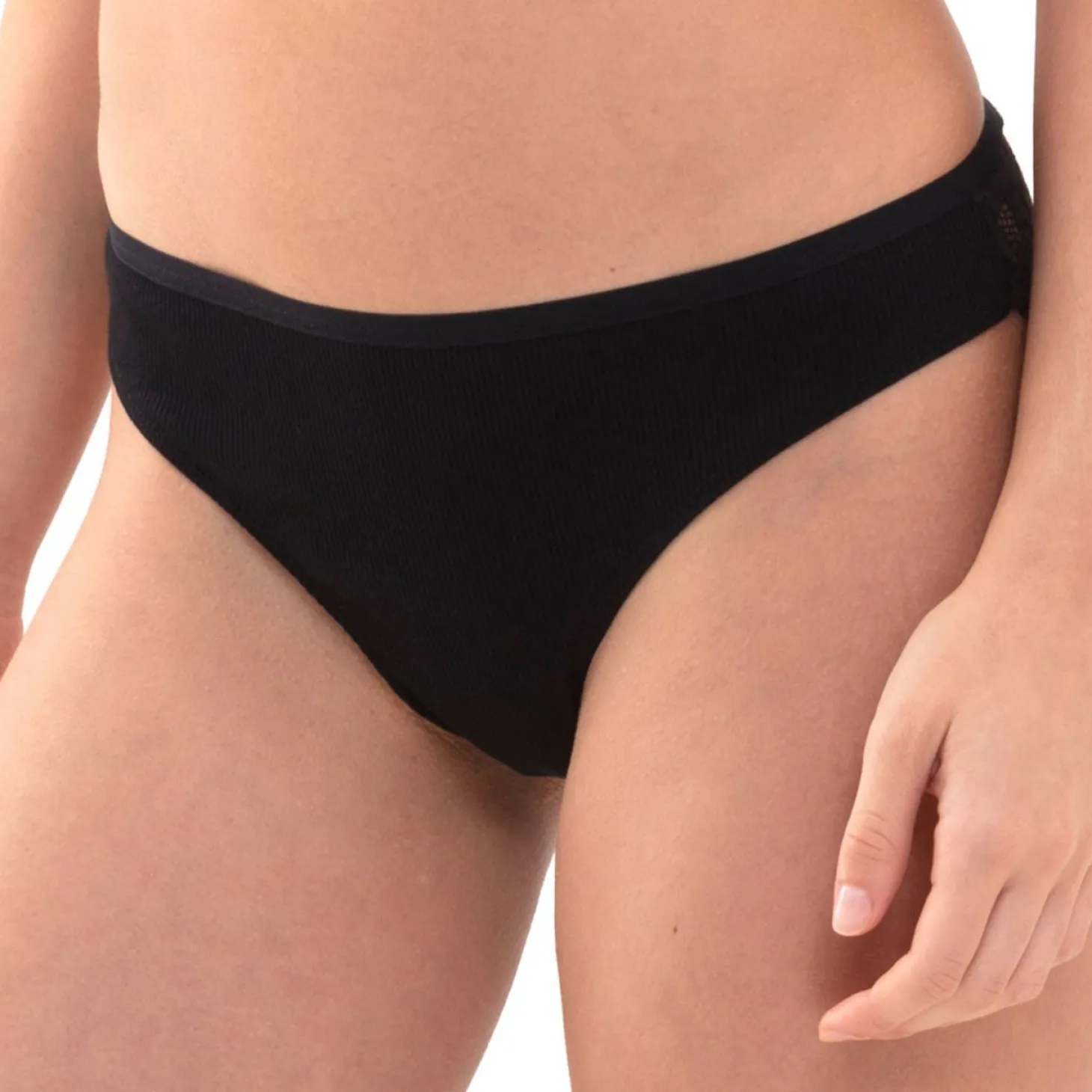 Slip Dentelle En Coton