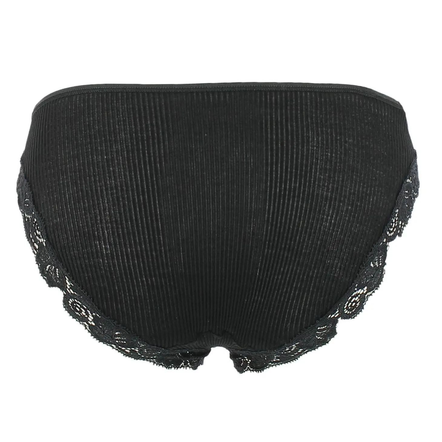 Slip Dentelle En Coton Fil D'Ecosse