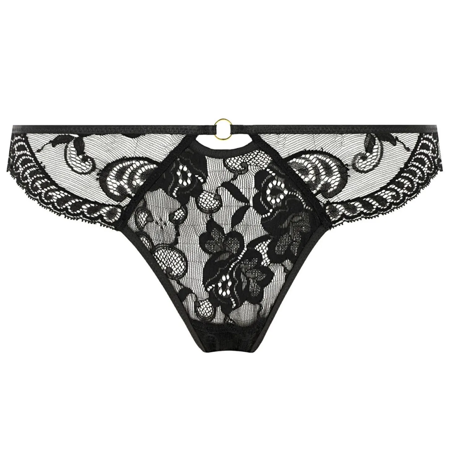 Slip Mini-Coeur En Dentelle