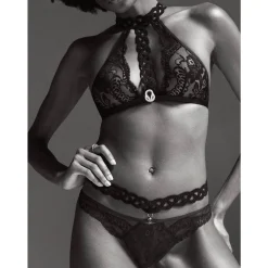 Slip Mini-Coeur En Dentelle