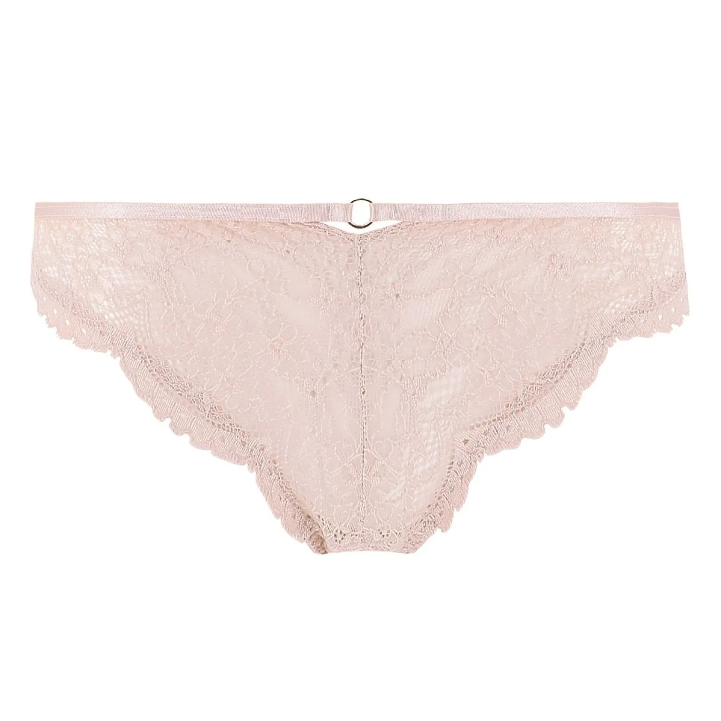 Slip Mini-Coeur En Dentelle