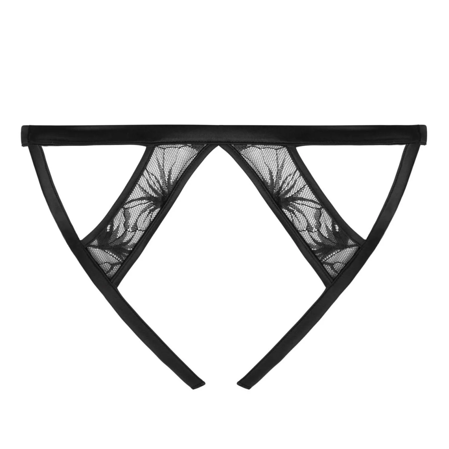 Slip Ouvert En Dentelle