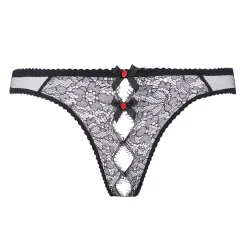 Slip Ouvert En Dentelle