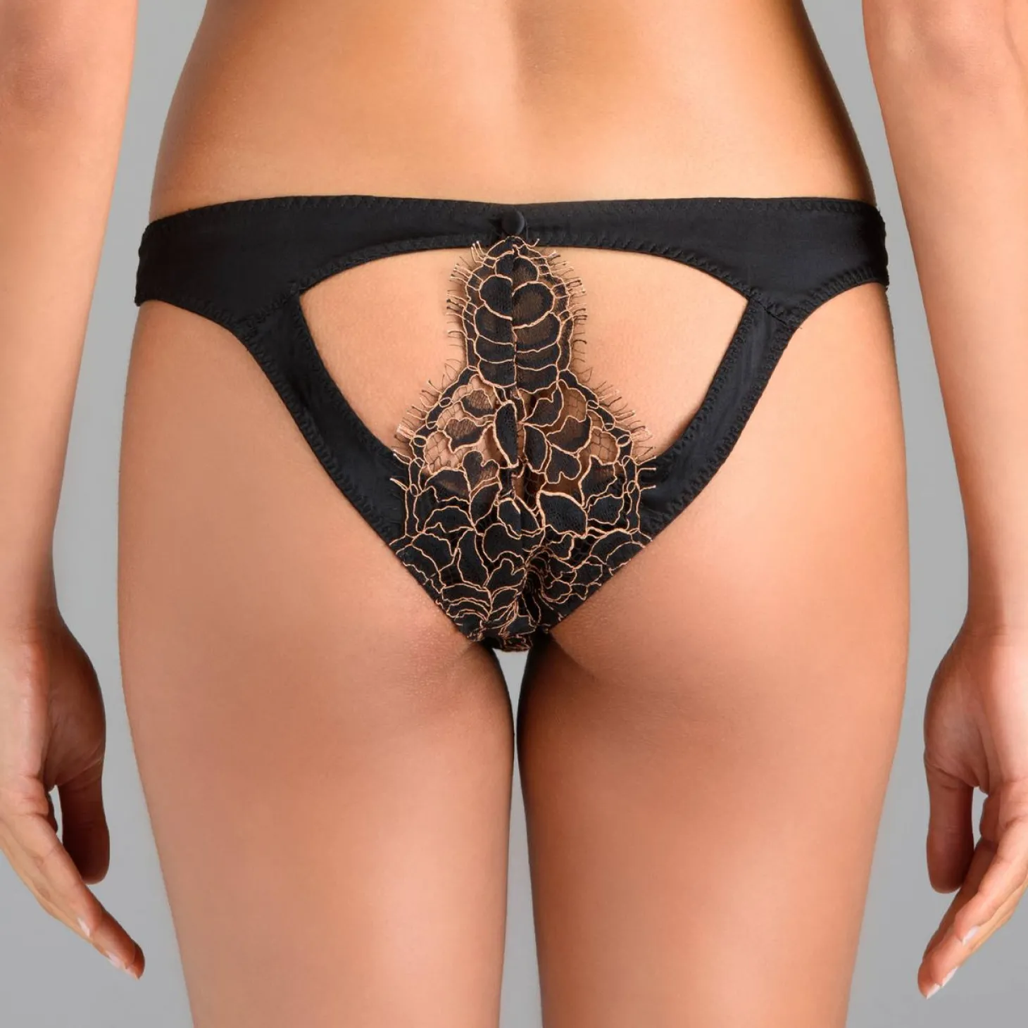 Slip Ouvert En Dentelle
