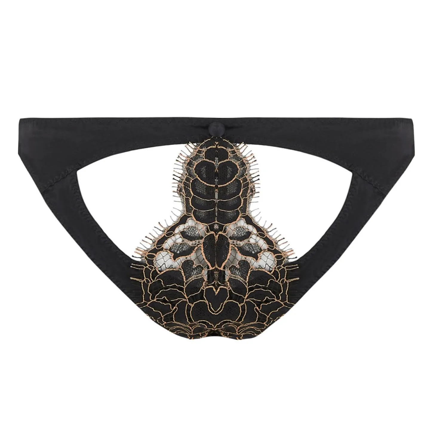 Slip Ouvert En Dentelle