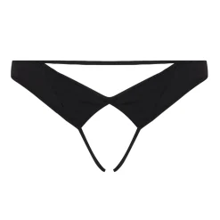 Slip Ouvert En Soie
