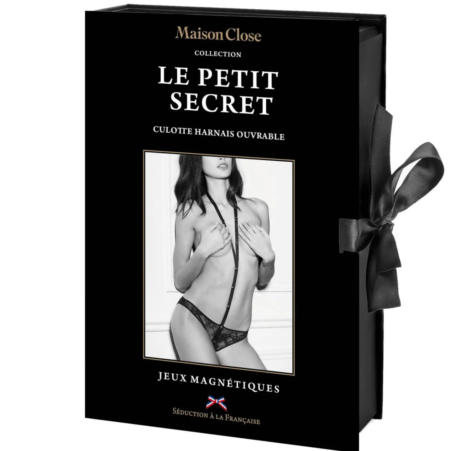 Slip Ouvrable Harnais En Dentelle