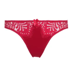 String Echancre En Satin