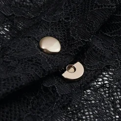 String Ouvrable Harnais Amovible En Dentelle