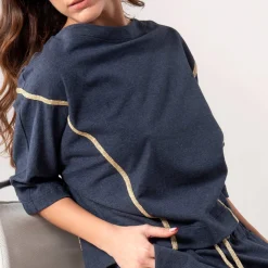 Sweat Jeans En Coton