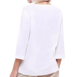 Top Manches 3/4 En Coton
