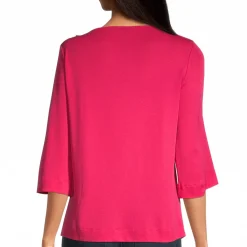 Top Manches 3/4 En Coton