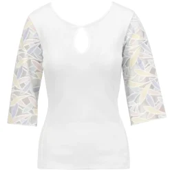 Top Manches 3/4 En Coton