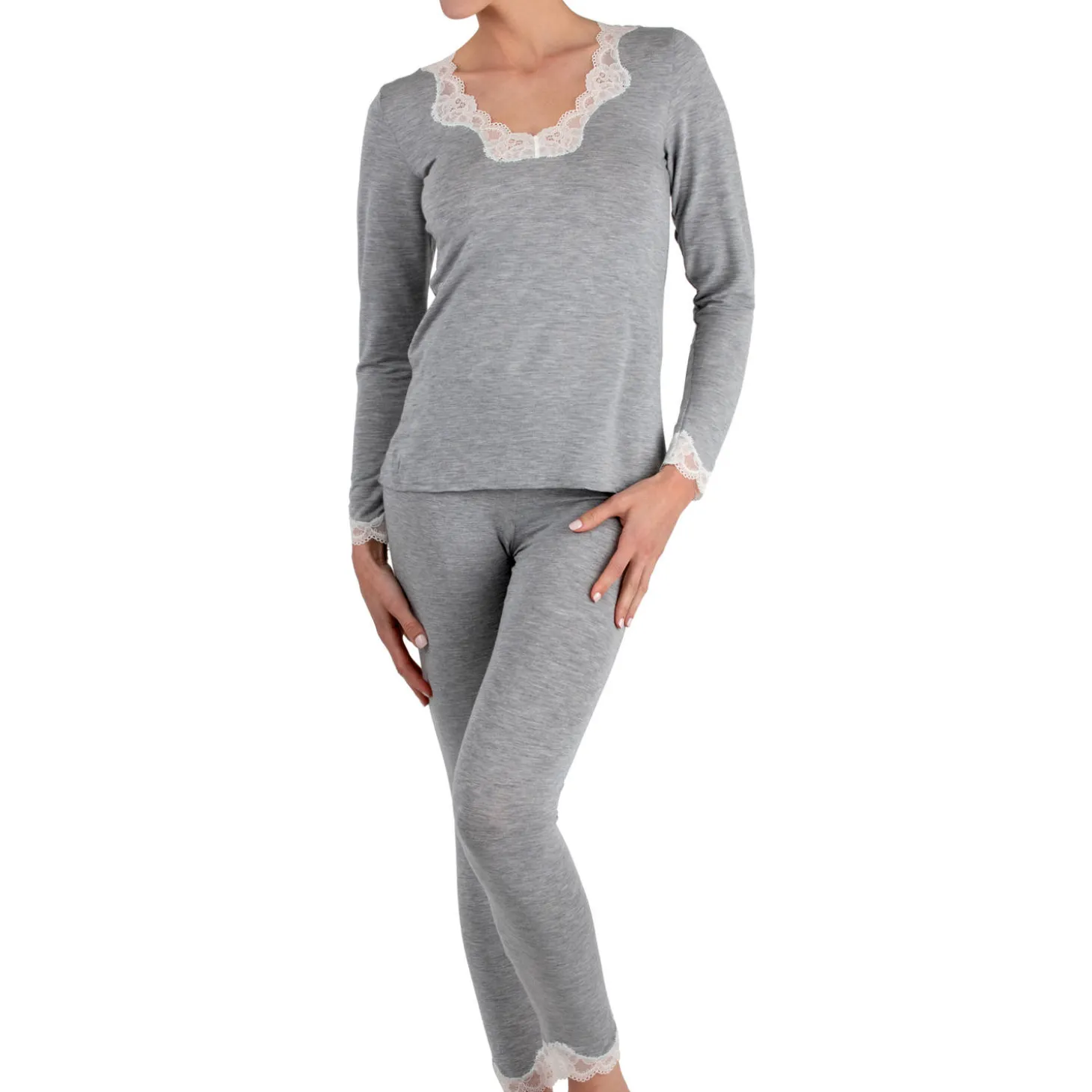 Top Manches Longues Decollete