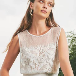 Top Sans Manches En Coton