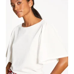 T-Shirt Col Rond En Coton