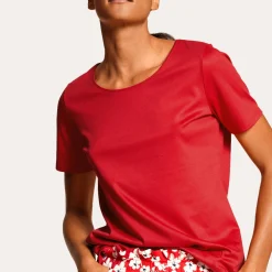 T-Shirt Col Rond En Coton