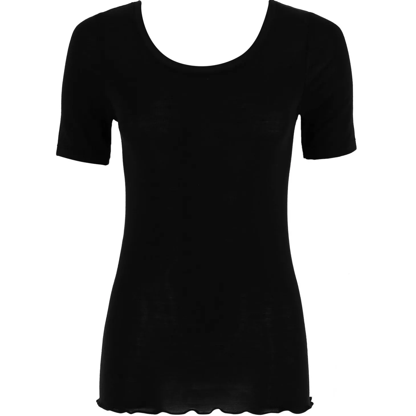 T-Shirt En Laine Et Soie